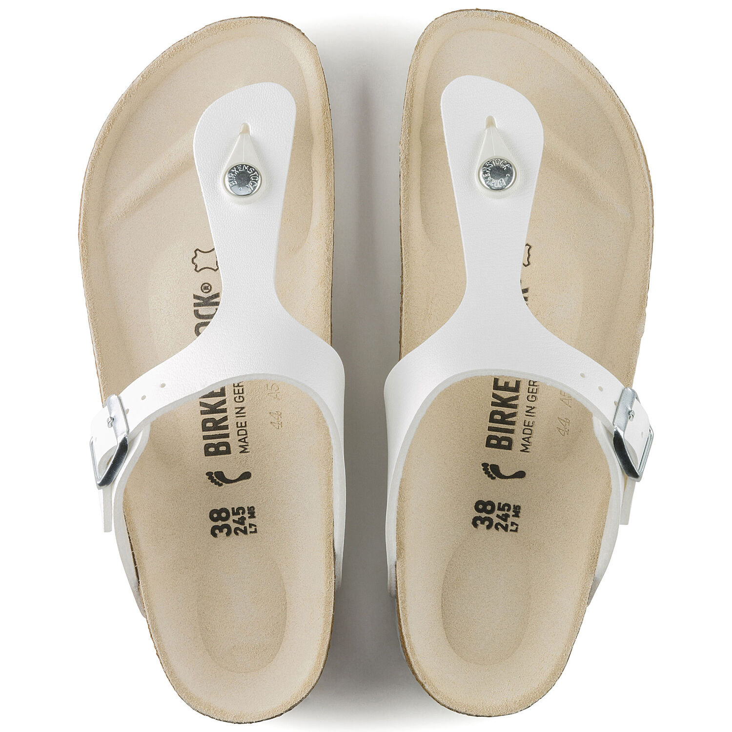 Birkenstock Arizona EVA Women's Narrow Width Sandals in Silver