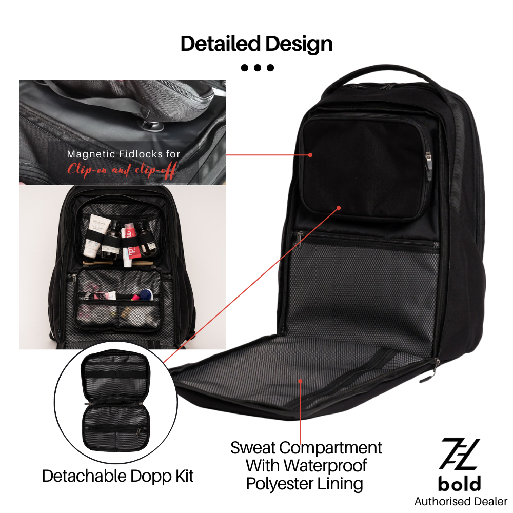 BOW Pytho Bundle | Backpack & Dopp Kit