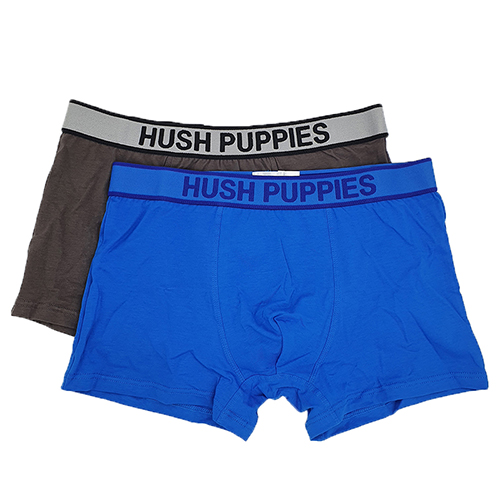 HUSH PUPPES 2PCS MEN BOXER BRIEFS | COTTON ELASTANE