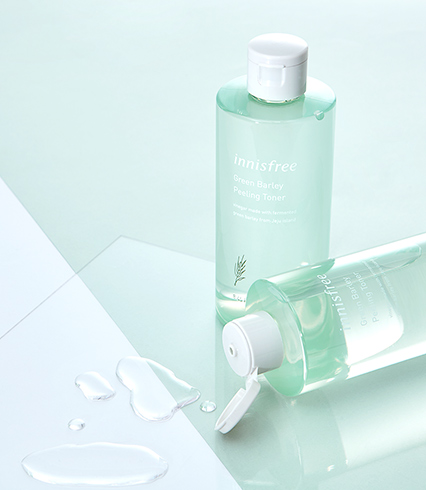 [innisfree] Green Barley Peeling Toner 250ml / Face Peeling Toner