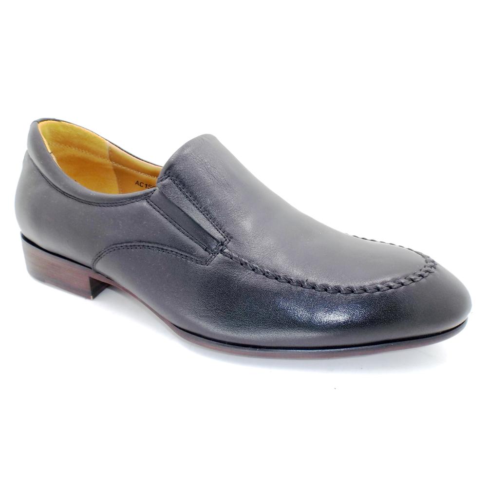[Walk Safari Singapore AC1596-2] Man Classic Clean Cut Smart Leather Shoes (Genuine Leather, Anti Slip, Waterproof)