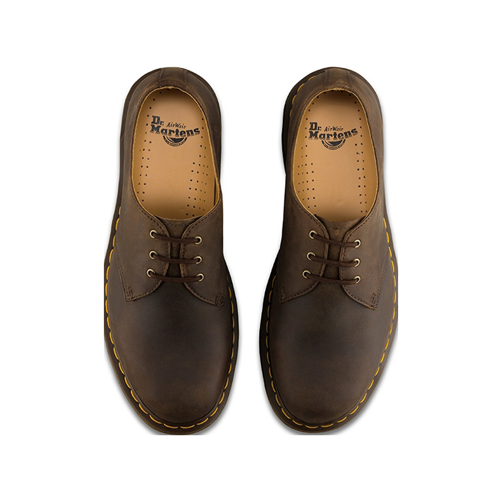 Dr.Martens Gaucho Crazy Horse Brown Leather Unisex Oxford Shoes