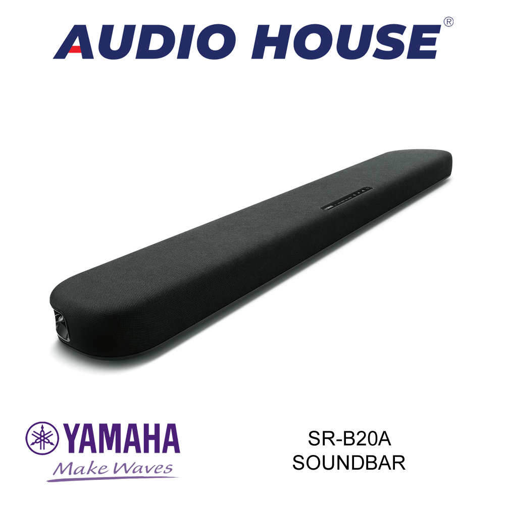 YAMAHA SR-B20A SOUNDBAR (BLACK) ***1 YEAR YAMAHA WARRANTY**