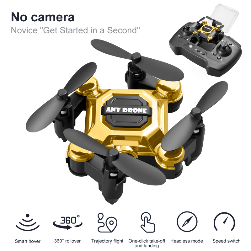 Tongjia Original Official 802 Mini Drone, Hand Operated and Remote Control Nano Quadcopter for Boys Girls Kids , with Batteries, Throw To Go, Flips, Obstacle Avoidance, Circle Flying, Altitude Hold,
