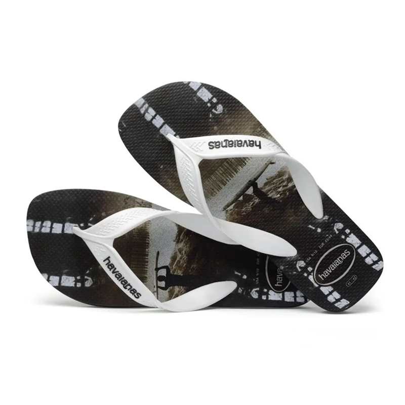 [BY SCHUMART] Havaianas Men SURF Black/White
