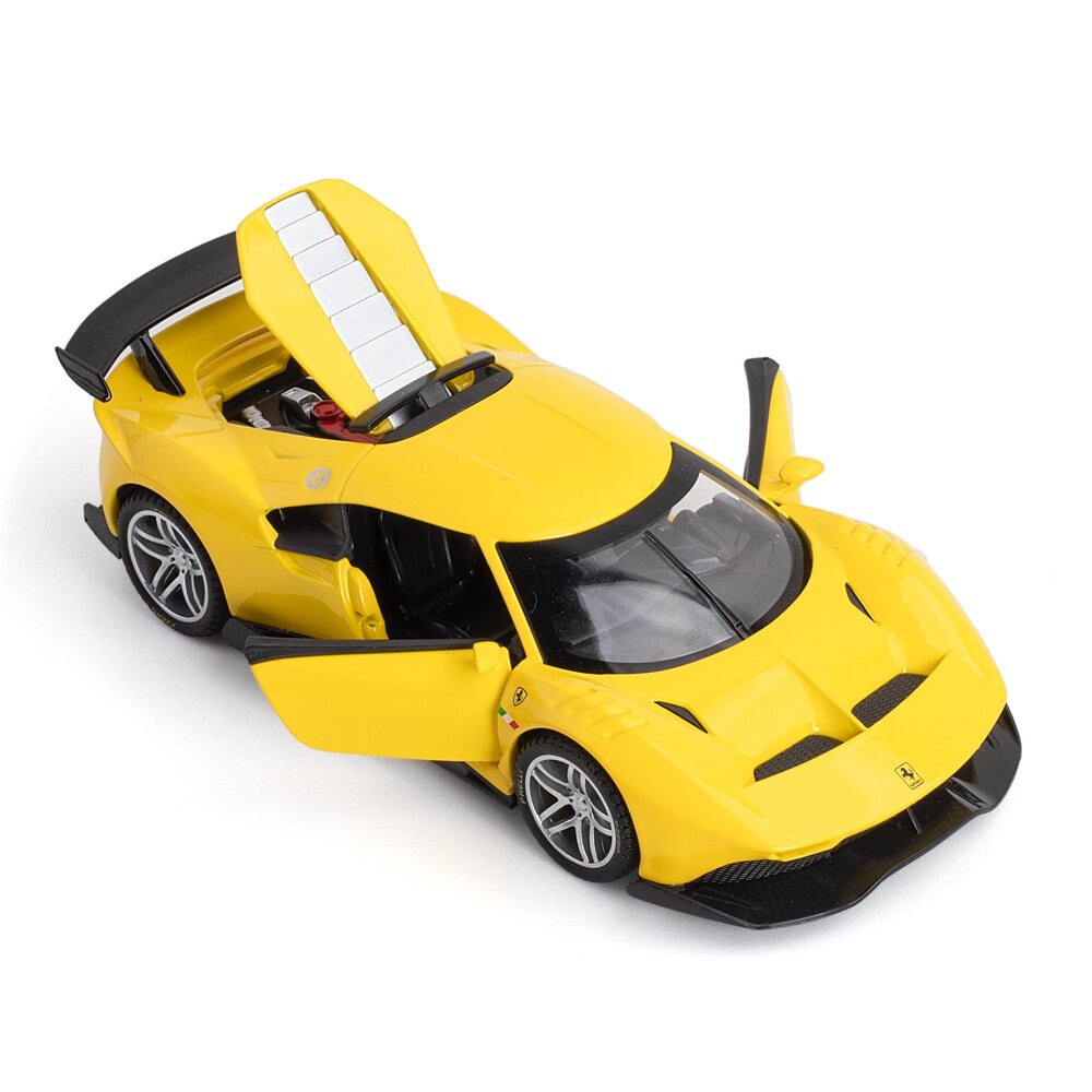 LEO 1:32 Ferrari P80C alloy model car for kids toys for boys toys for kids cars toys