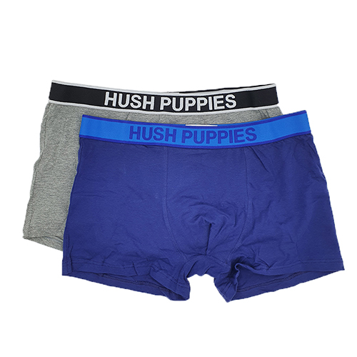HUSH PUPPES 2PCS MEN BOXER BRIEFS | COTTON ELASTANE