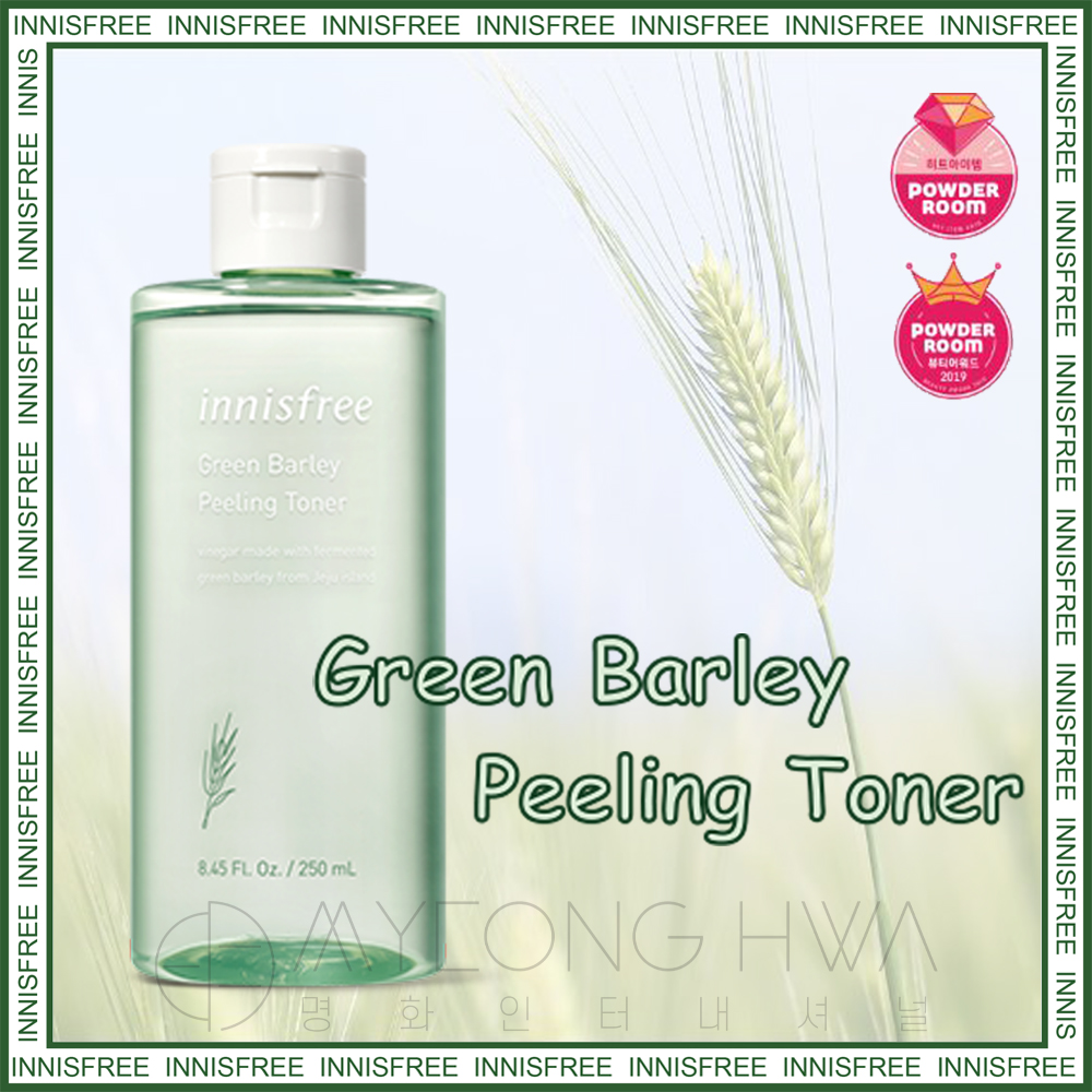 [innisfree] Green Barley Peeling Toner 250ml / Face Peeling Toner