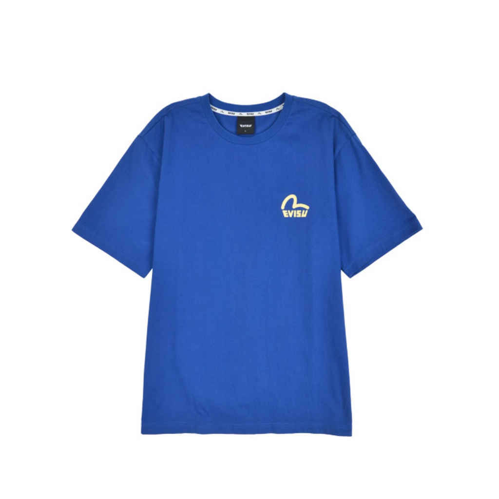 EVISU Backboard Big Hills Loose Fit T shirt