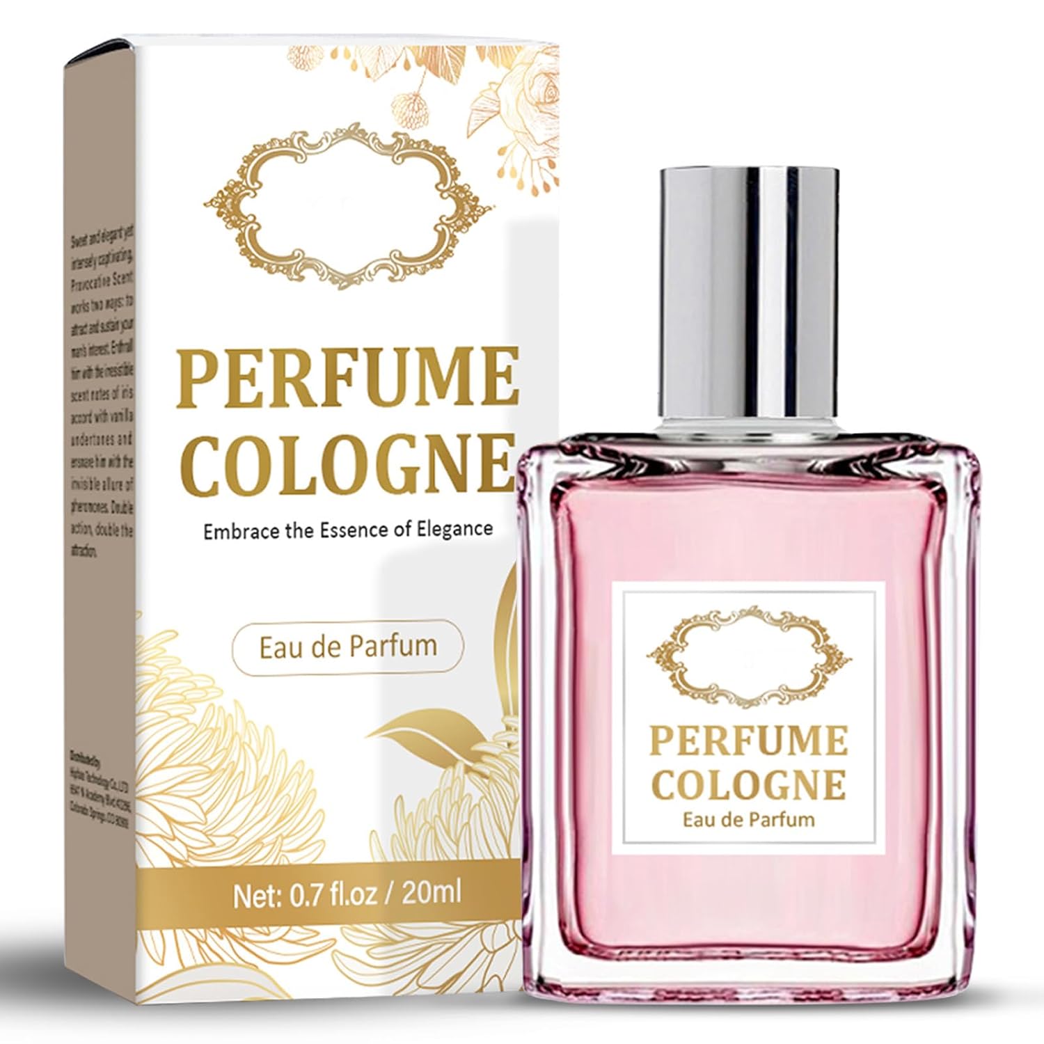 Pheromones Perfumes for Women, Long Lasting Perfume Premium Scented Fragrance Oil to Enhance Attraction and Confidence, Vegan Cruelty-Free Travel Perfume for Women
