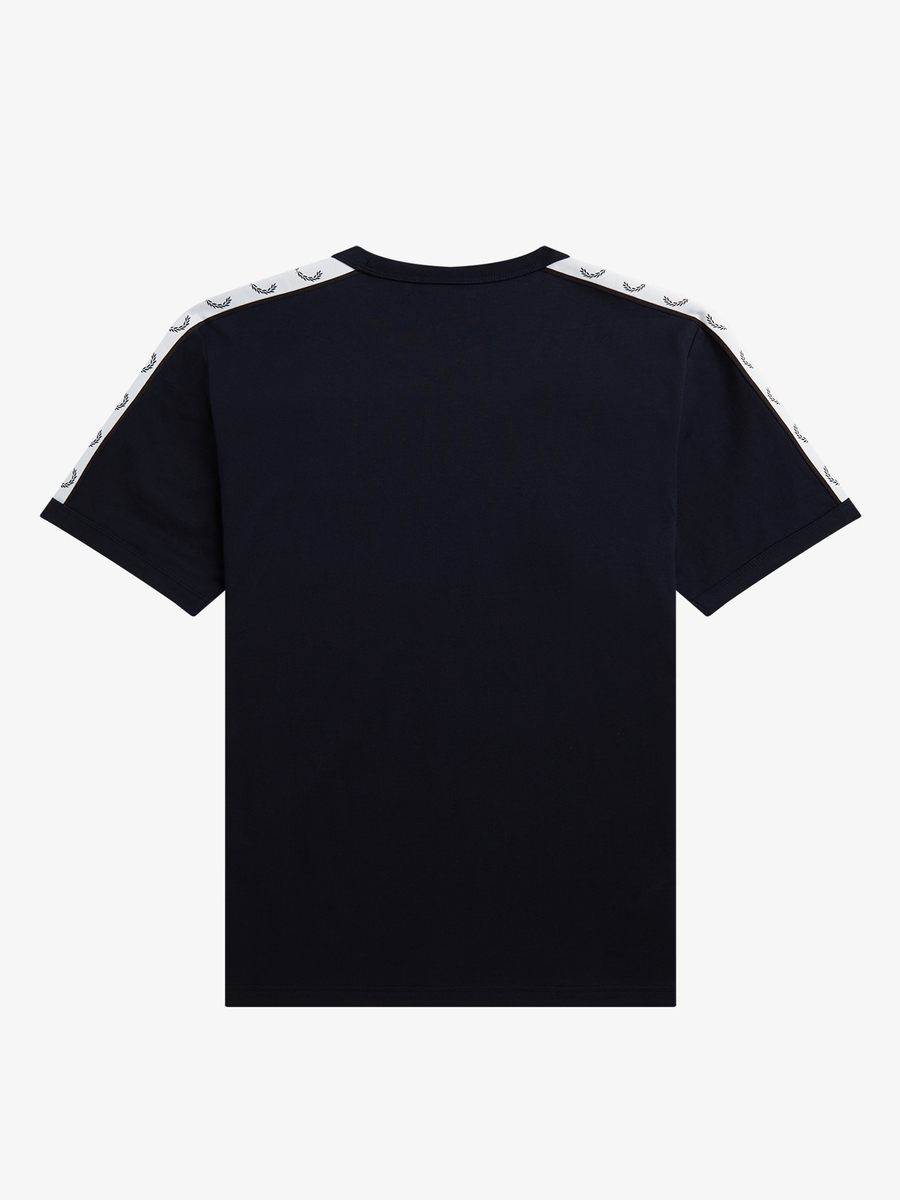 Fred Perry M4620 Tapped Ringer T-Shirt (Navy)