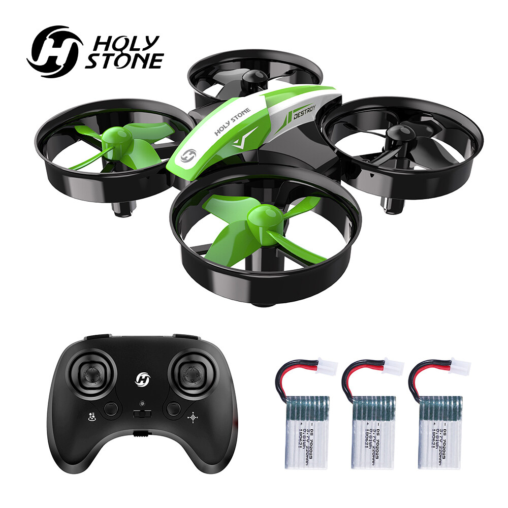 Holy Stone HS210 Mini Drone for Kids and Beginners RC Nano Quadcopter Indoor Small Helicopter Plane with Auto Hovering, 3D Flip, Headless Mode and 3 Ba, Great Gift Toy for Boys and Girls,