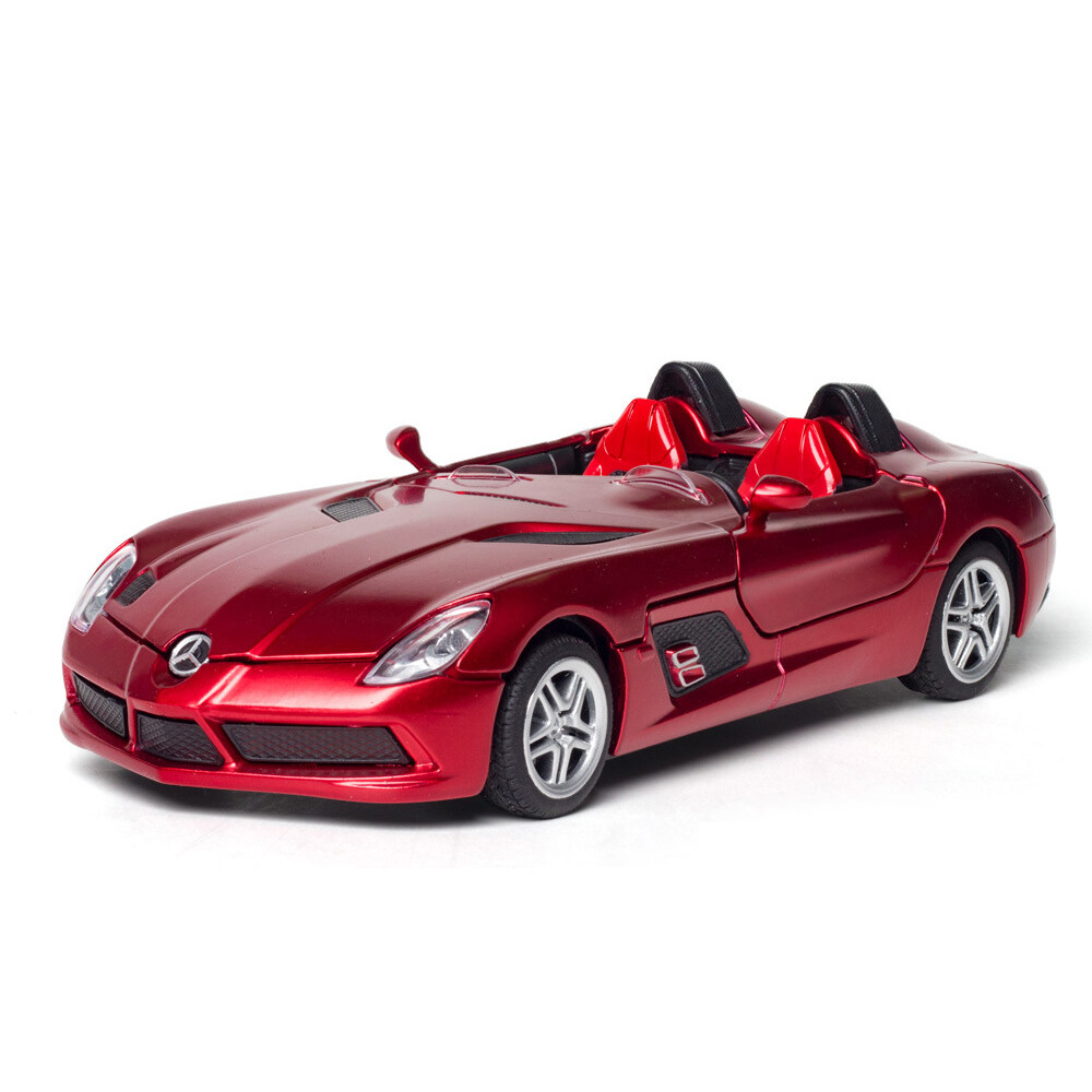 LEO 1:32 Mercedes SLR roadster alloy model car for kids toys for boys toys for kids cars toys
