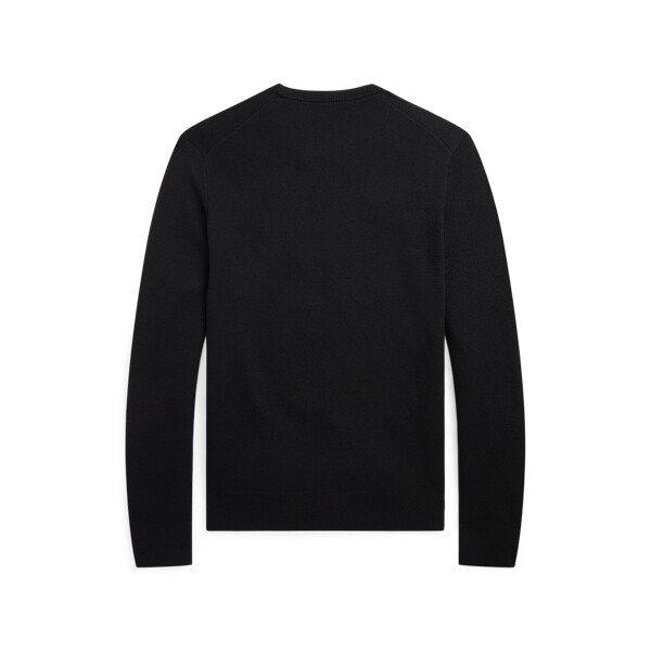 Polo Ralph Lauren Slim Textured-Knit Washable Wool Sweater (MNPOSWE16821255001)