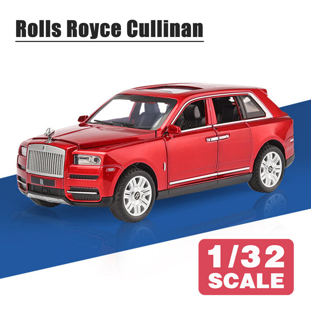 LEO 1:24 Rolls Royce Cullinan Diecast Alloy Car Model Toy Cars For Boy Children Toys Kids Gift SUV