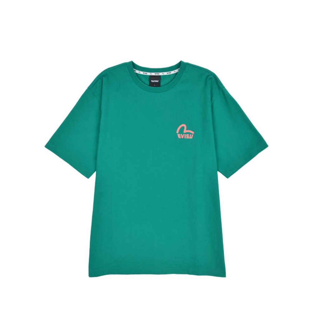 EVISU Backboard Big Hills Loose Fit T shirt