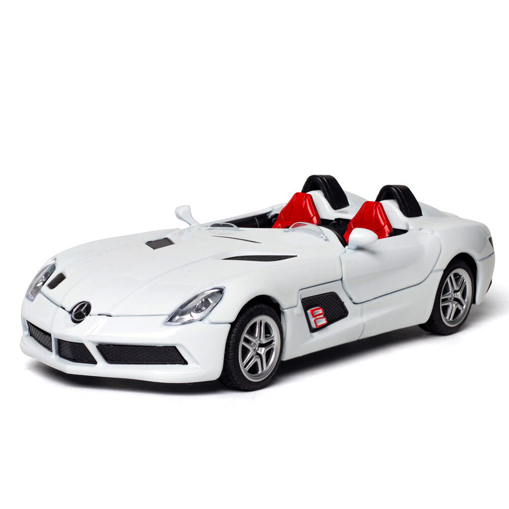 LEO 1:32 Mercedes SLR roadster alloy model car for kids toys for boys toys for kids cars toys