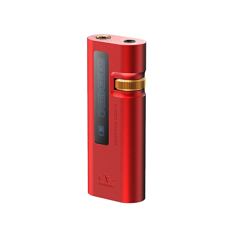 Shanling UA5 Portable USB DAC ES9038Q2M Cable AMP Audio Amplifier Type C To 3.5/4.4mm Output Compatible IOS Android Rt6863 Independent Amplifier Chip
