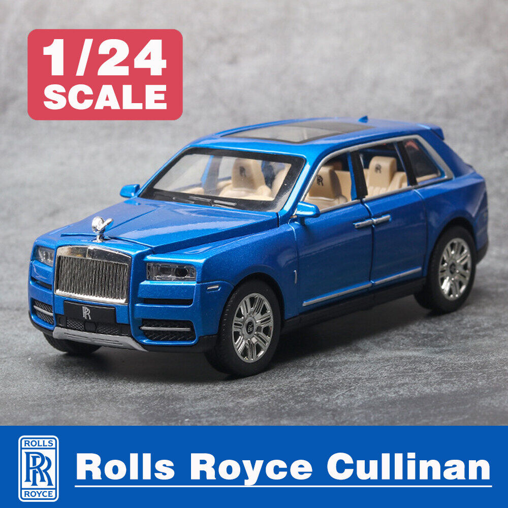 LEO 1:24 Rolls Royce Cullinan Diecast Alloy Car Model Toy Cars For Boy Children Toys Kids Gift SUV