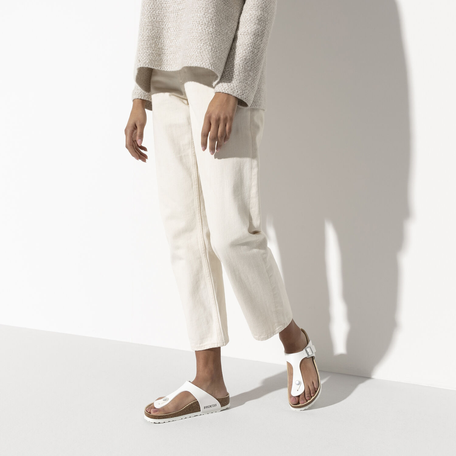 Birkenstock Arizona EVA Women's Narrow Width Sandals in Silver